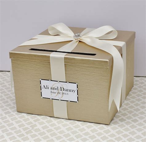 unique wedding gift card box